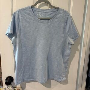 J. Crew Soft Sky Blue Short Sleeve Tee